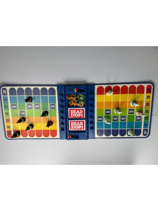 Dead Stop! Vintage Board Game By Milton Bradley 1970s - For 2 Players Ages 8+ - Picture 5 of 6